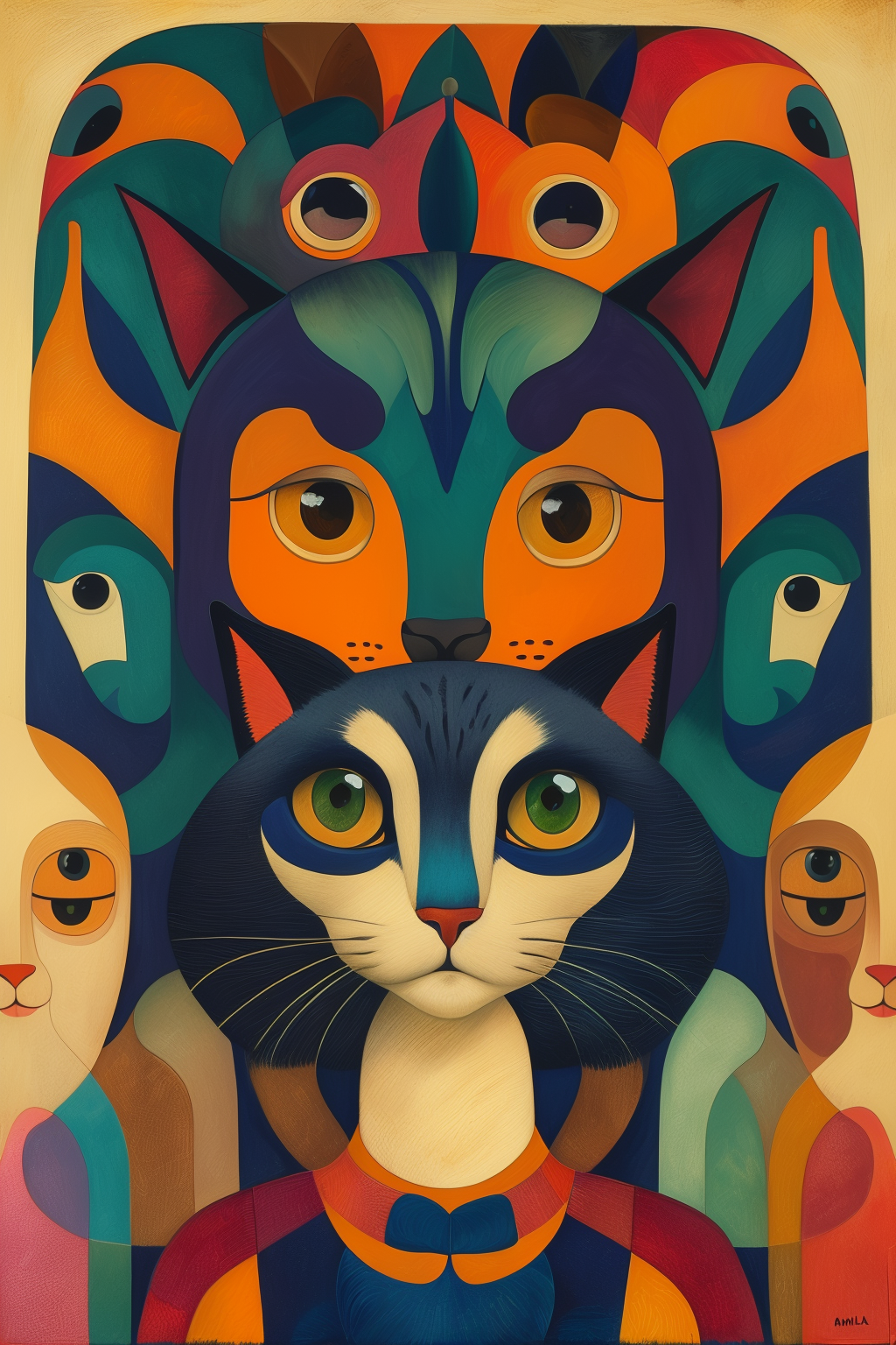 06292-2825992150-masterpiece,best quality,cat,illustration,_lora_tbh110-_0.9_,style of Tarsila do Amaral,.png